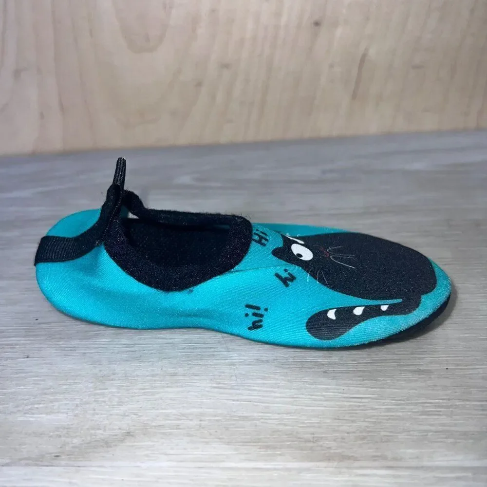 Hi Kitty Water Sports Shoes Aqua/Black Toddler 7-7.5‎
